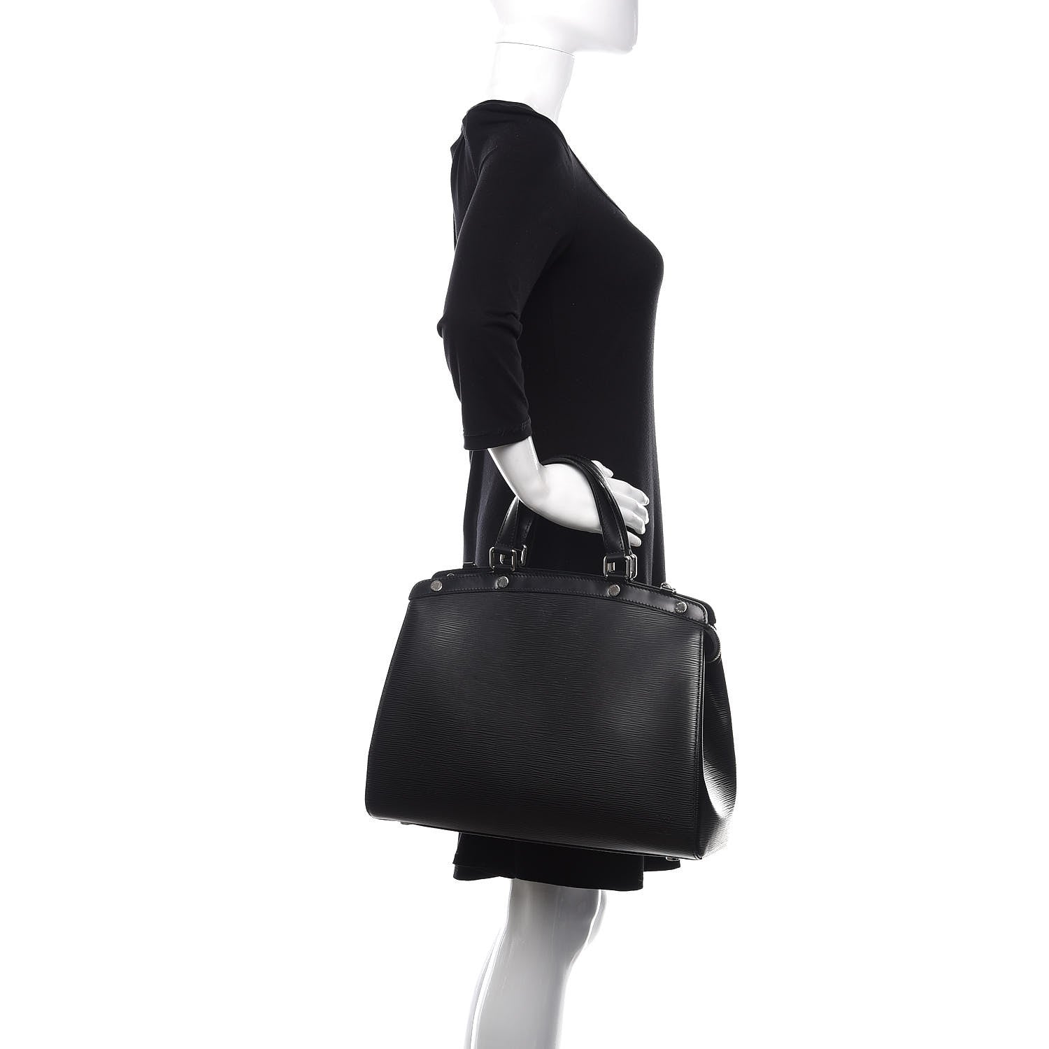 Louis Vuitton Epi Brea GM Black 3 of 10