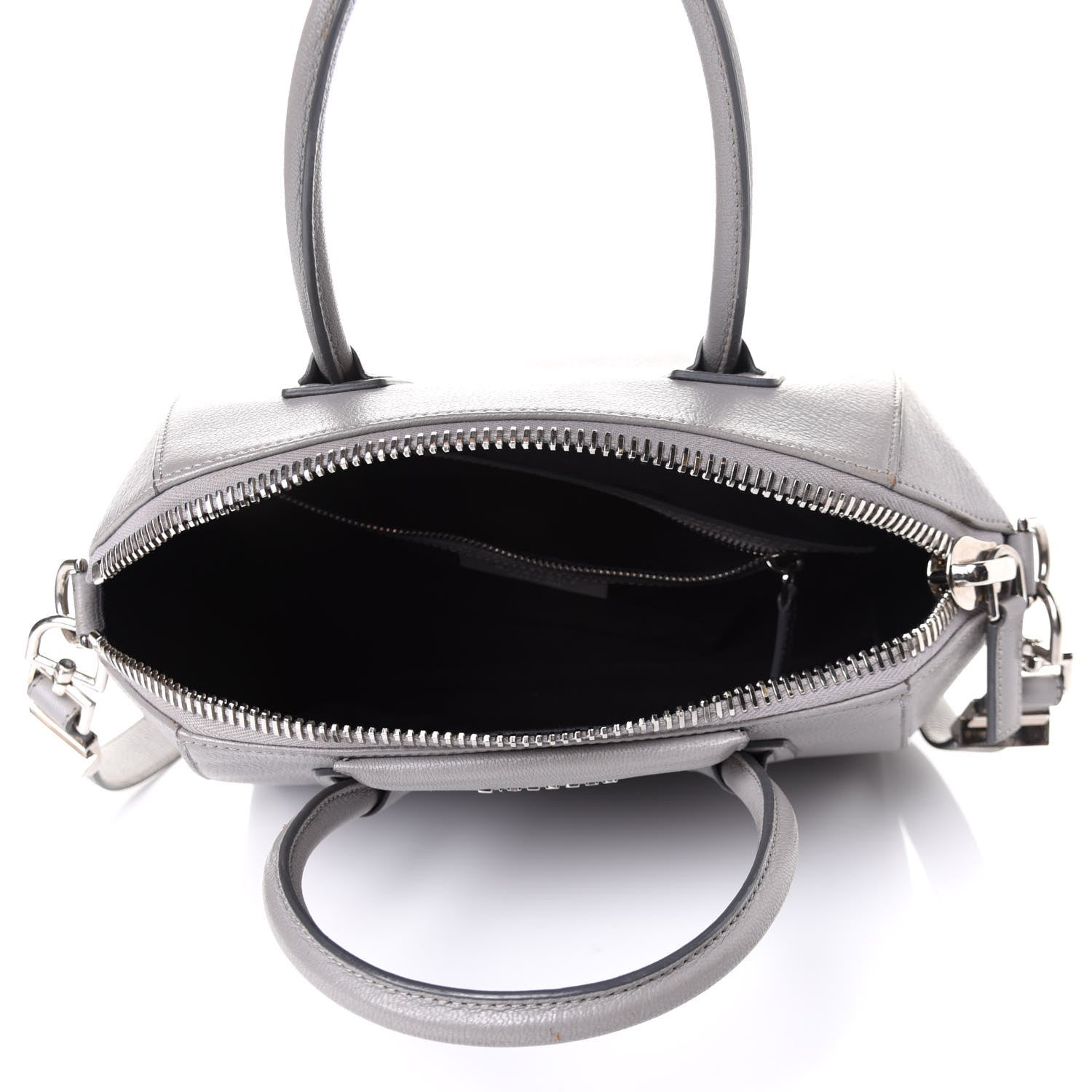 Givenchy Sugar Goatskin Small Antigona Pearl Grey 5 of 13