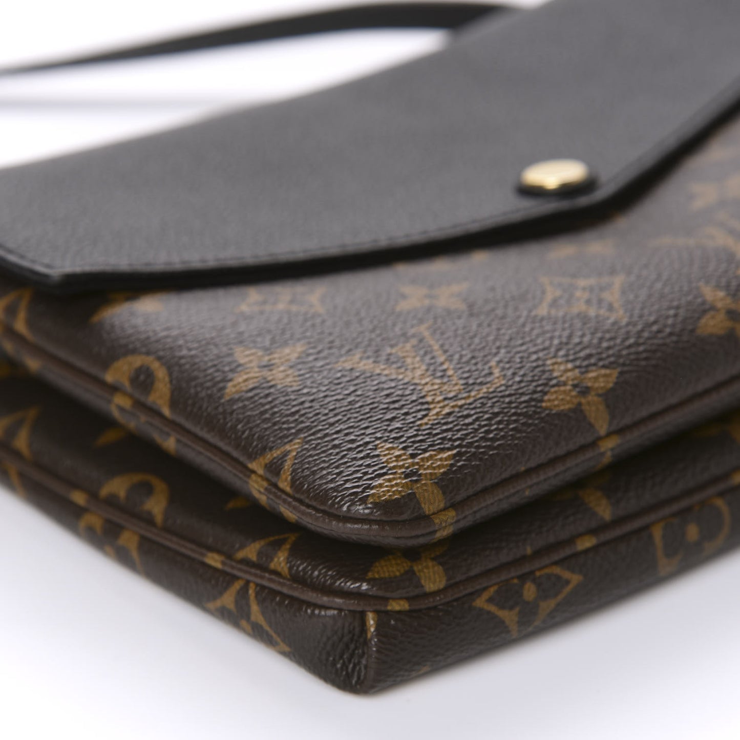Monogram Twice Pochette Black
