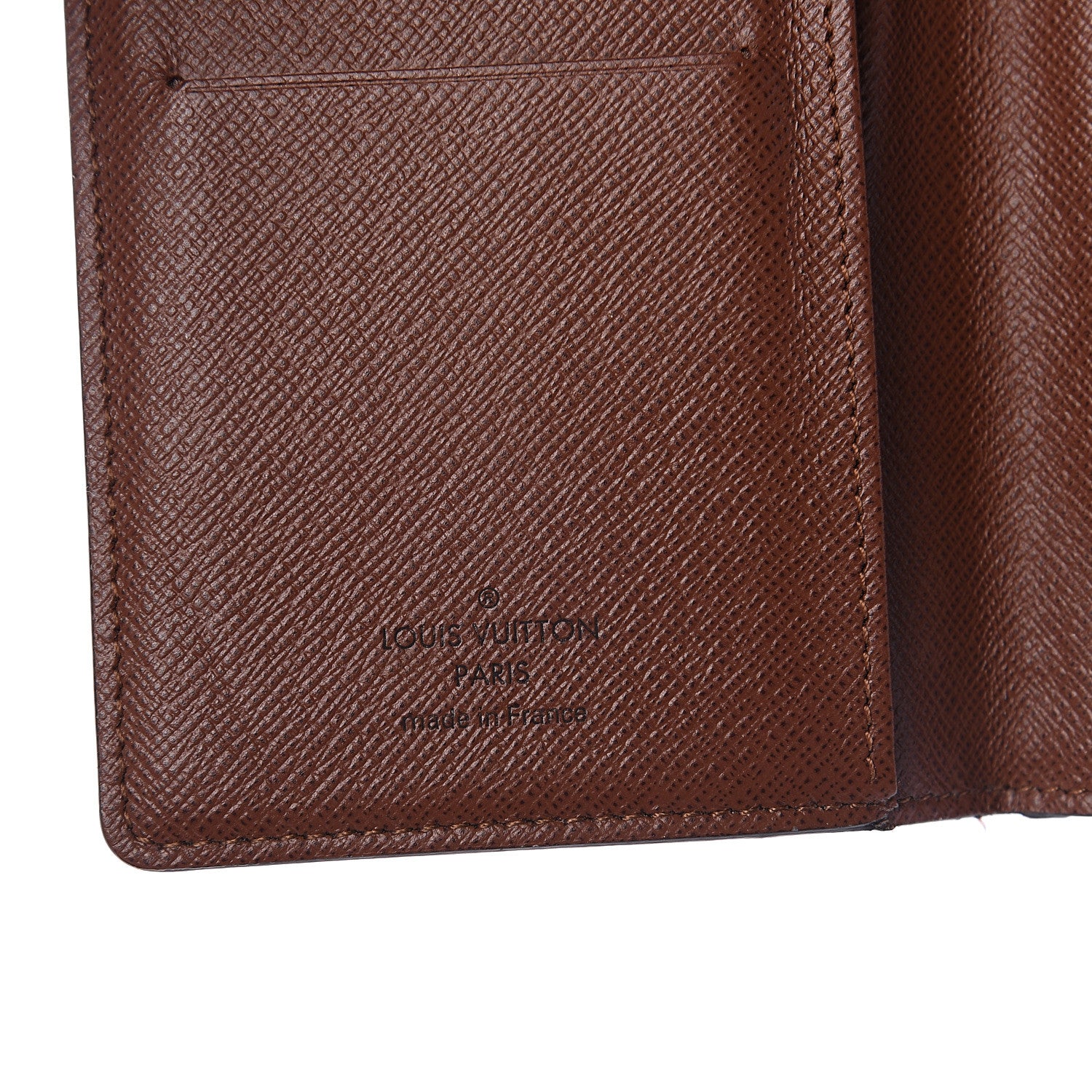 Louis Vuitton Monogram Checkbook Holder Case Wallet 6 of 6