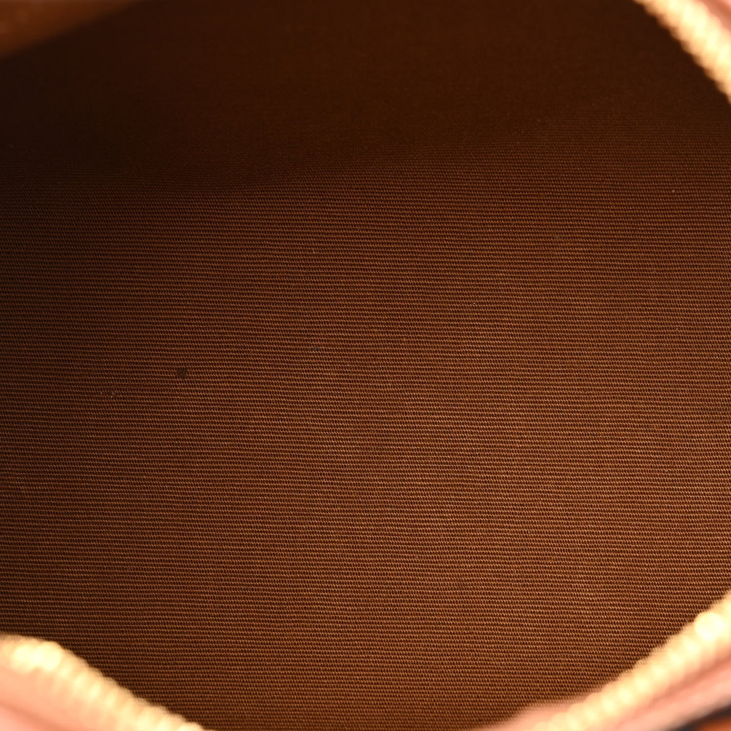 Celine Triomphe Canvas Calfskin Small Boston Bag Tan 5 of 12