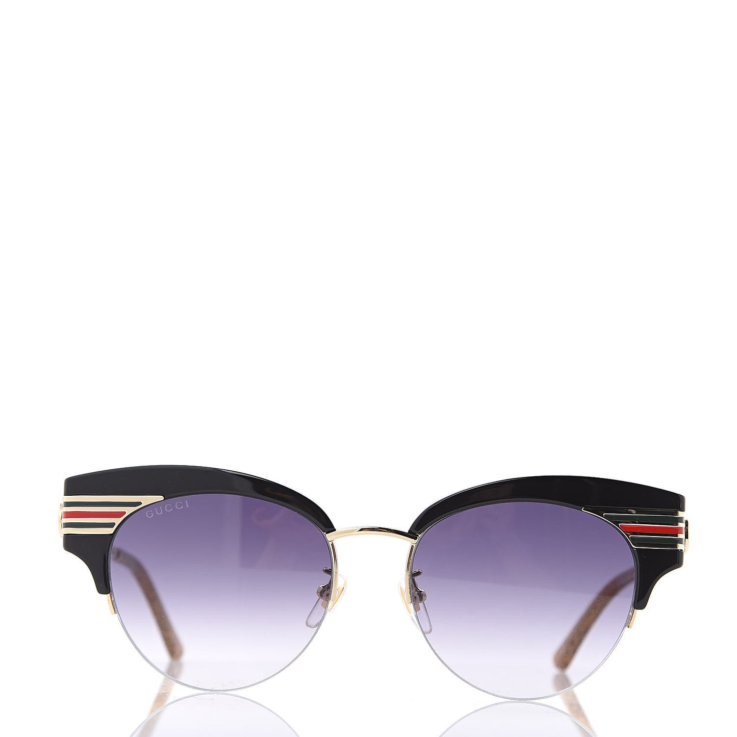 Glitter Cat Eye Sunglasses GG0283S Black