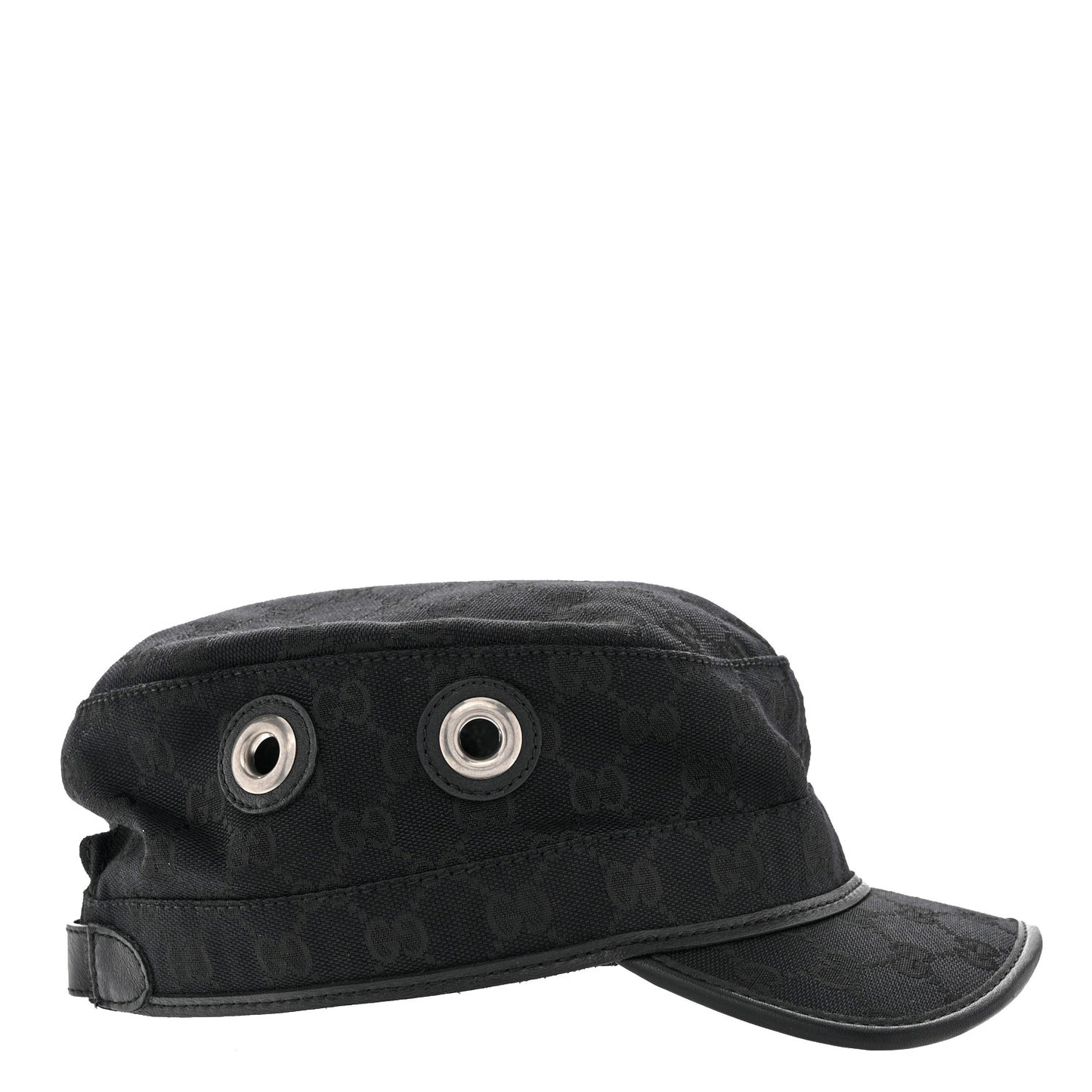 Monogram Canvas Military Hat L Black