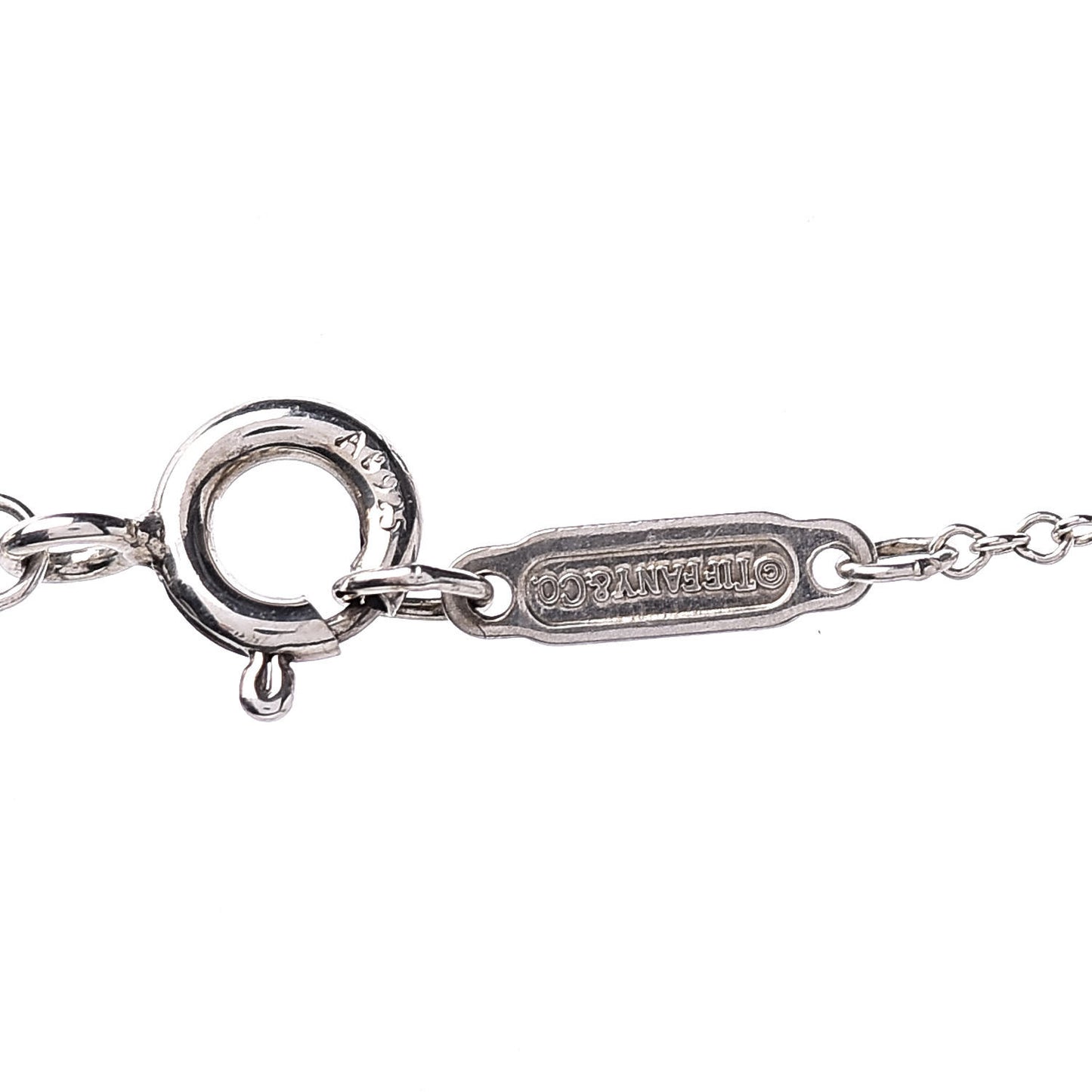 Sterling Silver Mini Heart Key Pendant Necklace