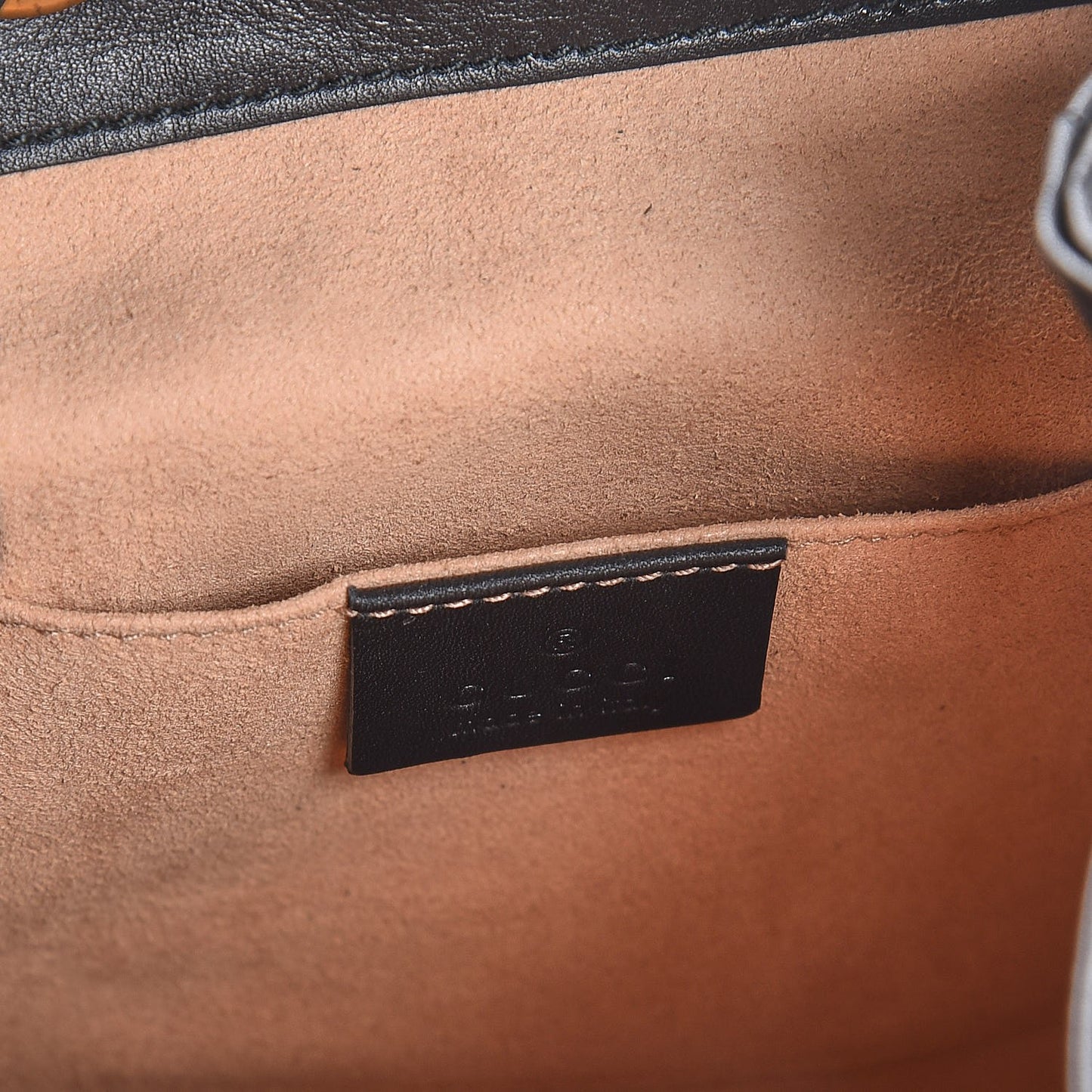 Calfskin Matelasse GG Marmont Flap Backpack Black