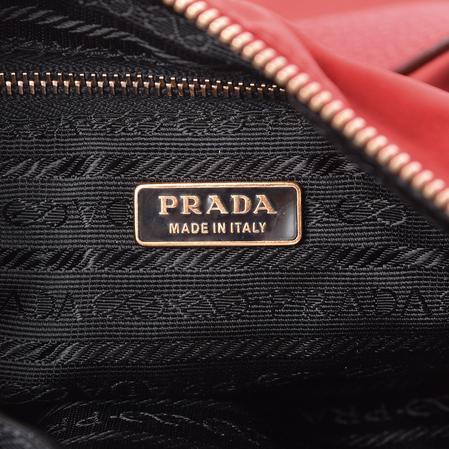 Prada Nylon Vela Vitello Daino Flat Messenger Bag Red 6 of 7