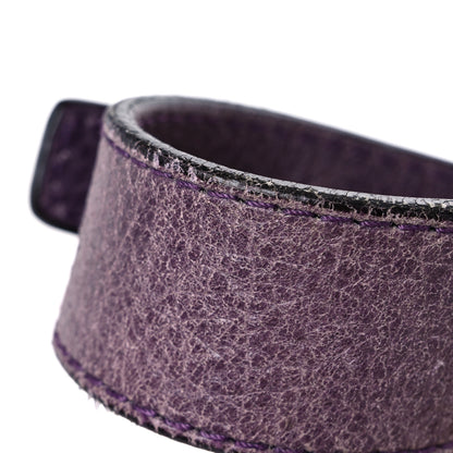 Chanel Glazed Calfskin Stitched On The Road Flap Purple 29 of 29