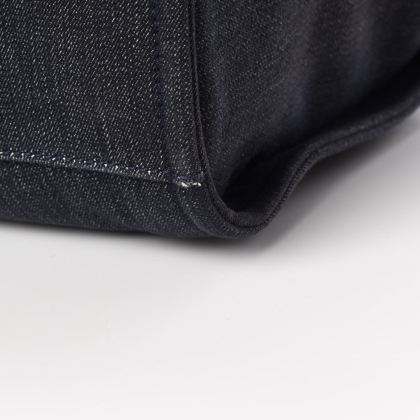 Denim Small Deauville Tote Dark Blue