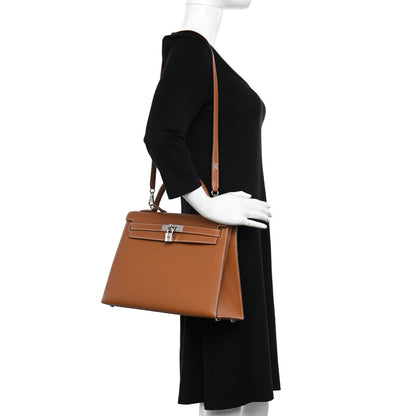 Hermes Fjord Sellier Kelly 32 Gold 2 of 14
