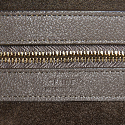 Celine Soft Grained Calfskin Small Belt Cabas Phantom Taupe 7 of 10