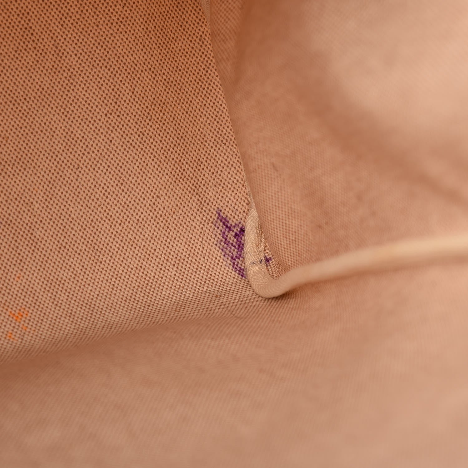Hermes Toile Vache Calfskin Herbag 40 GM Natural 7 of 12