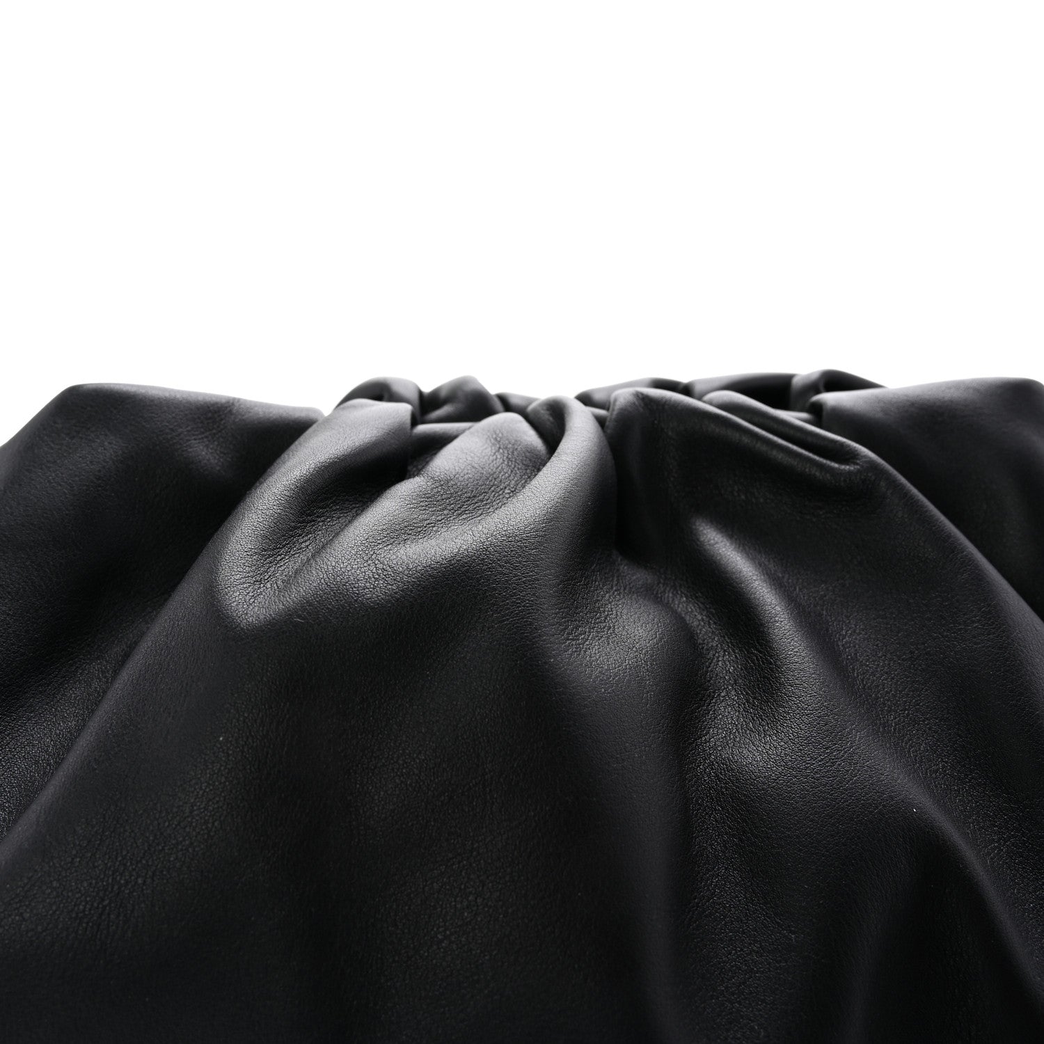 Bottega Veneta Smooth Butter Calf The Pouch Oversized Clutch Black 8 of 10