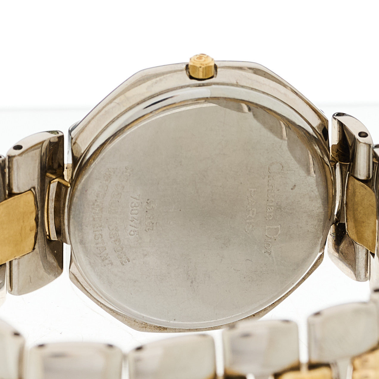 Christian Dior Stainless Steel 32mm Octagon Quartz Watch 1842414