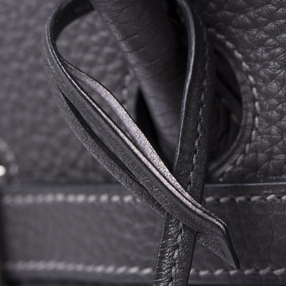 Hermes Taurillon Clemence Birkin 35 Graphite 33 of 33