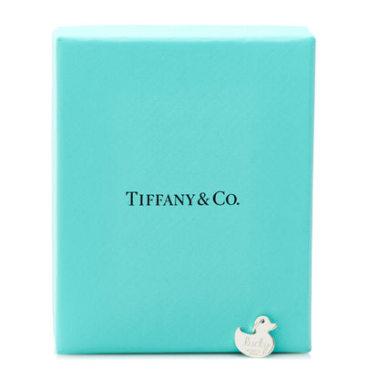 Tiffany Sterling Silver Lucky Duck Charm 4 of 4
