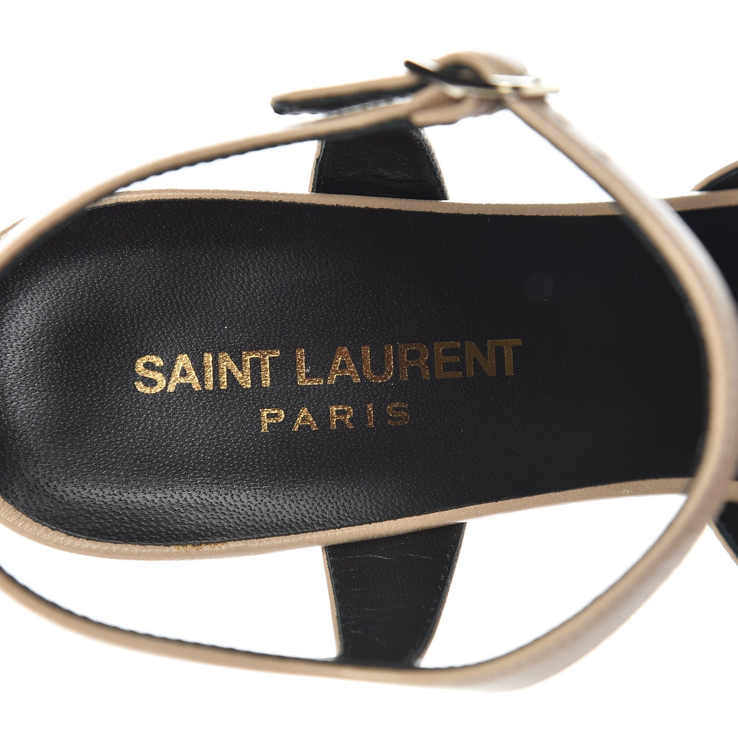 Goatskin Candy 80 Platform Sandals 37.5 Powder