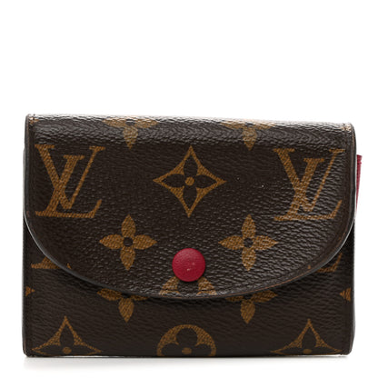 Louis Vuitton Monogram Rosalie Coin Purse Fuchsia 1 of 8