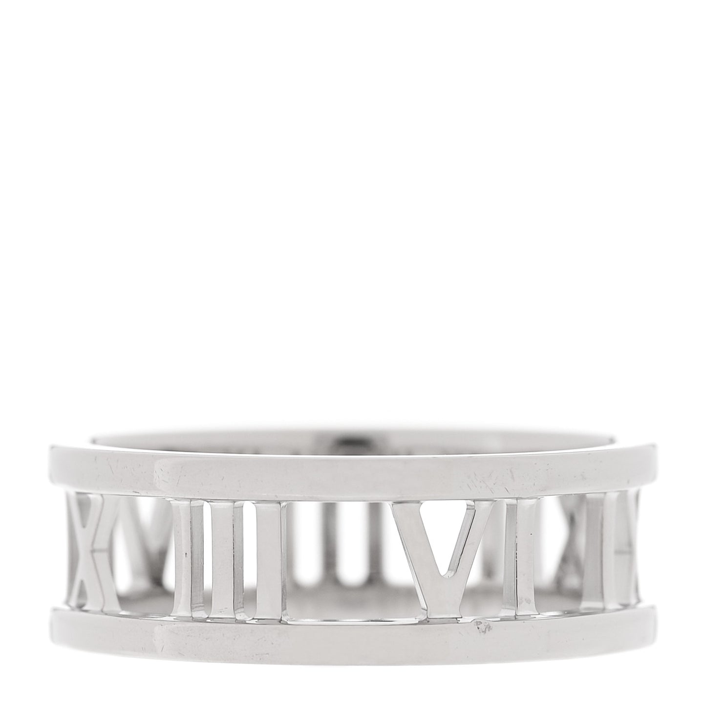 18K White Gold Atlas Open Ring  55 7.25