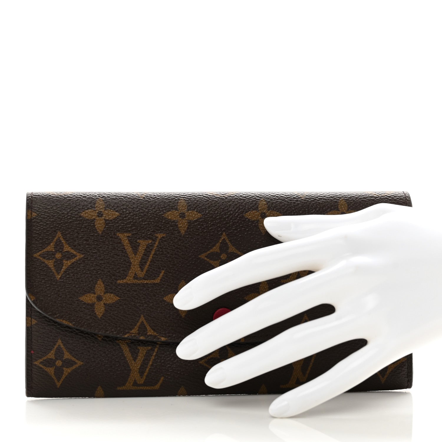 Louis Vuitton Monogram Emilie Wallet Fuchsia 2 of 8