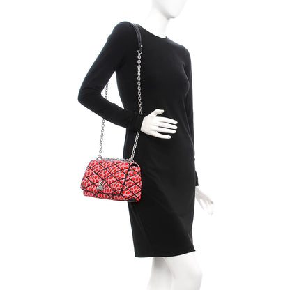 Louis Vuitton Canvas Patent Jungle Dots Malletage GO-14 PM Sugar Pink Poppy 2 of 8