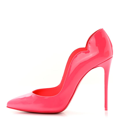 Christian Louboutin Patent Hot Chick 100 Pumps 38 Magnifique 1 of 16