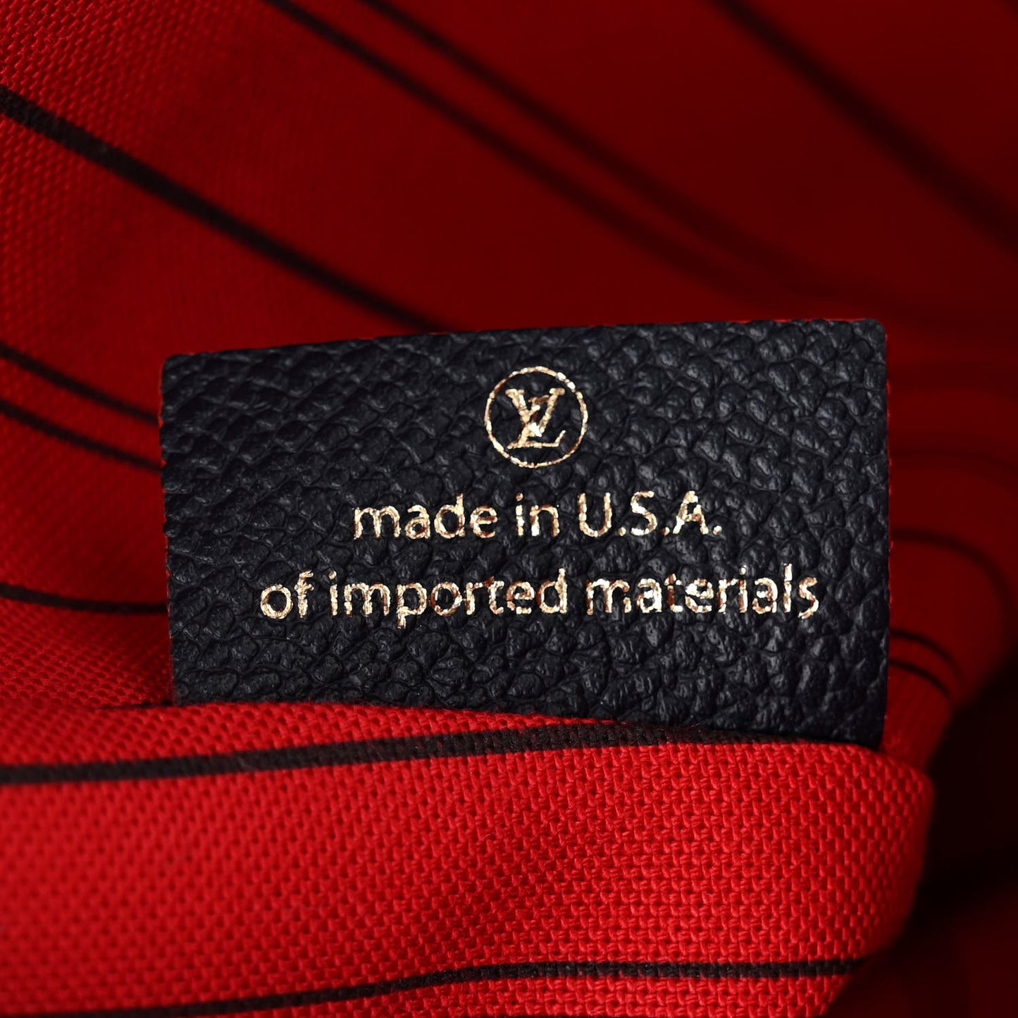 Empreinte Pochette Metis Marine Rouge