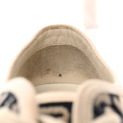 Christian Dior Canvas Oblique Walk 'N' Dior Low Top Sneakers 36 Deep Blue 11 of 14