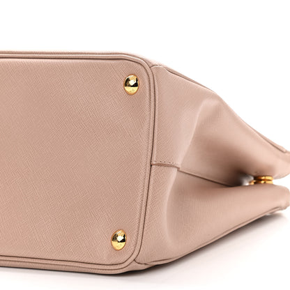 Prada Saffiano Medium Galleria Double Zip Tote Cammeo 9 of 9