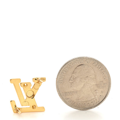 Louis Vuitton LV Initial Pin Gold 2 of 3