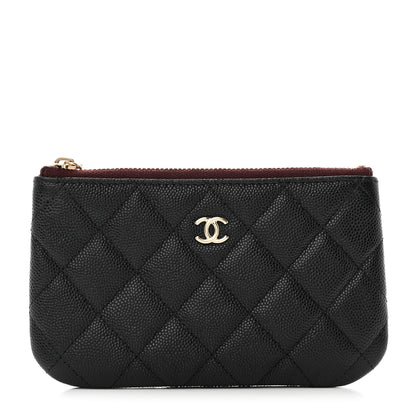 Chanel Caviar Quilted Small Pouch Black 1 of 8
