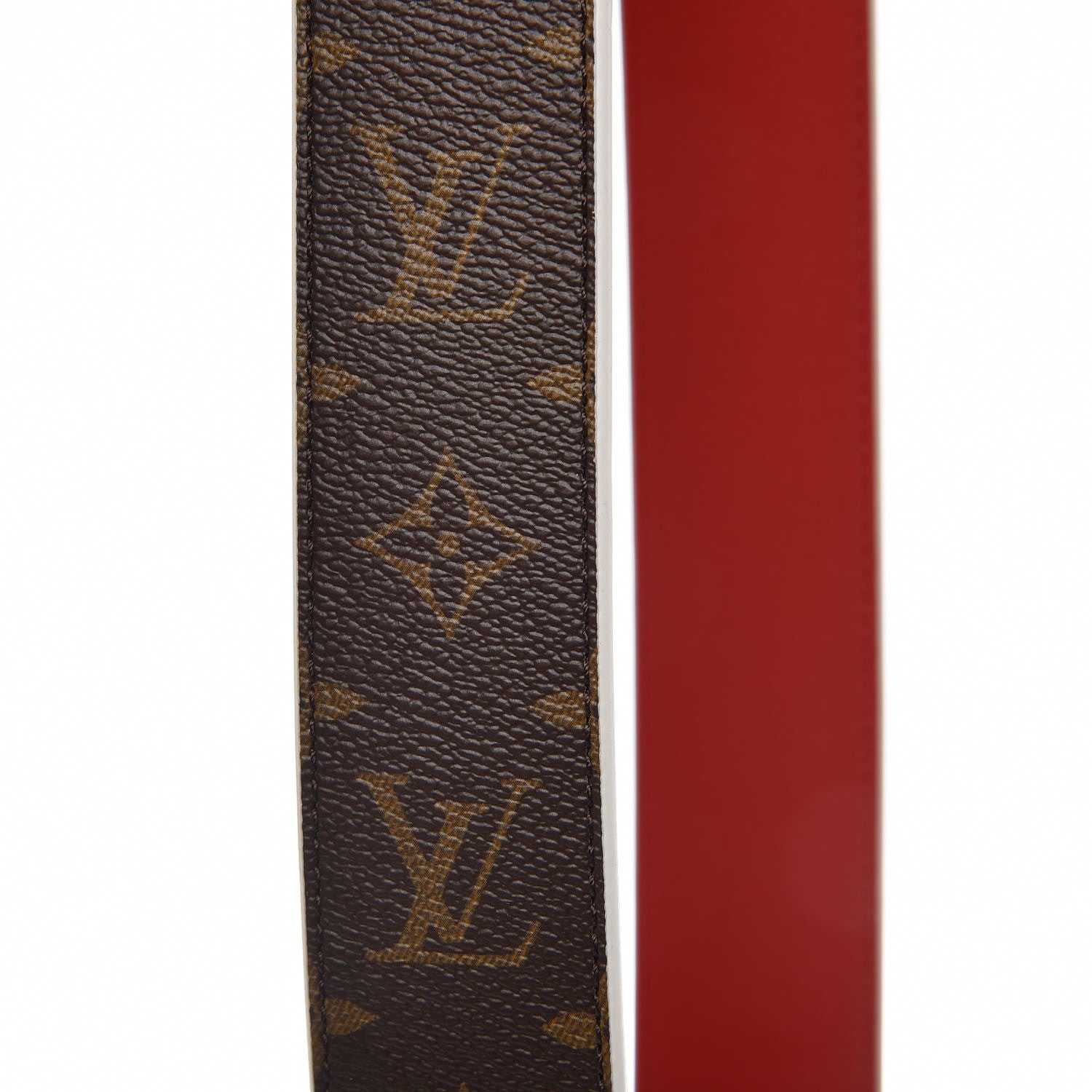 Louis Vuitton Monogram Bandouliere Shoulder Strap Red 5 of 6