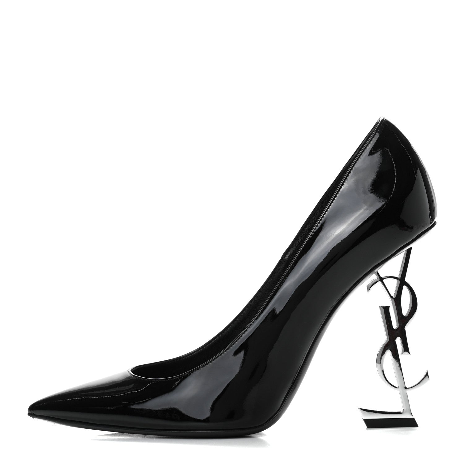 Saint Laurent Patent Opyum 110 Pumps 40.5 Black 1 of 9