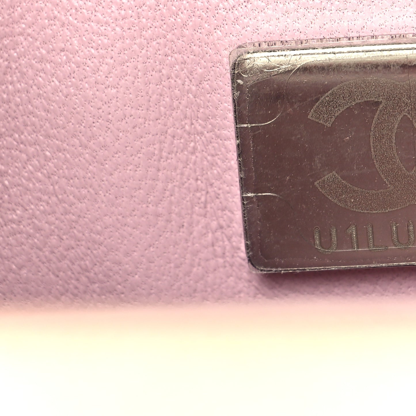 Iridescent Caviar Quilted Extra Mini Coco Handle Flap Light Pink