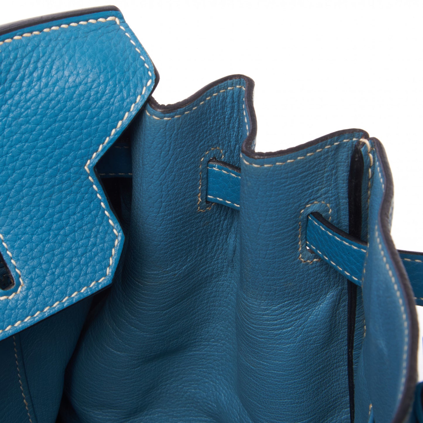 Togo Birkin 35 Blue Jean
