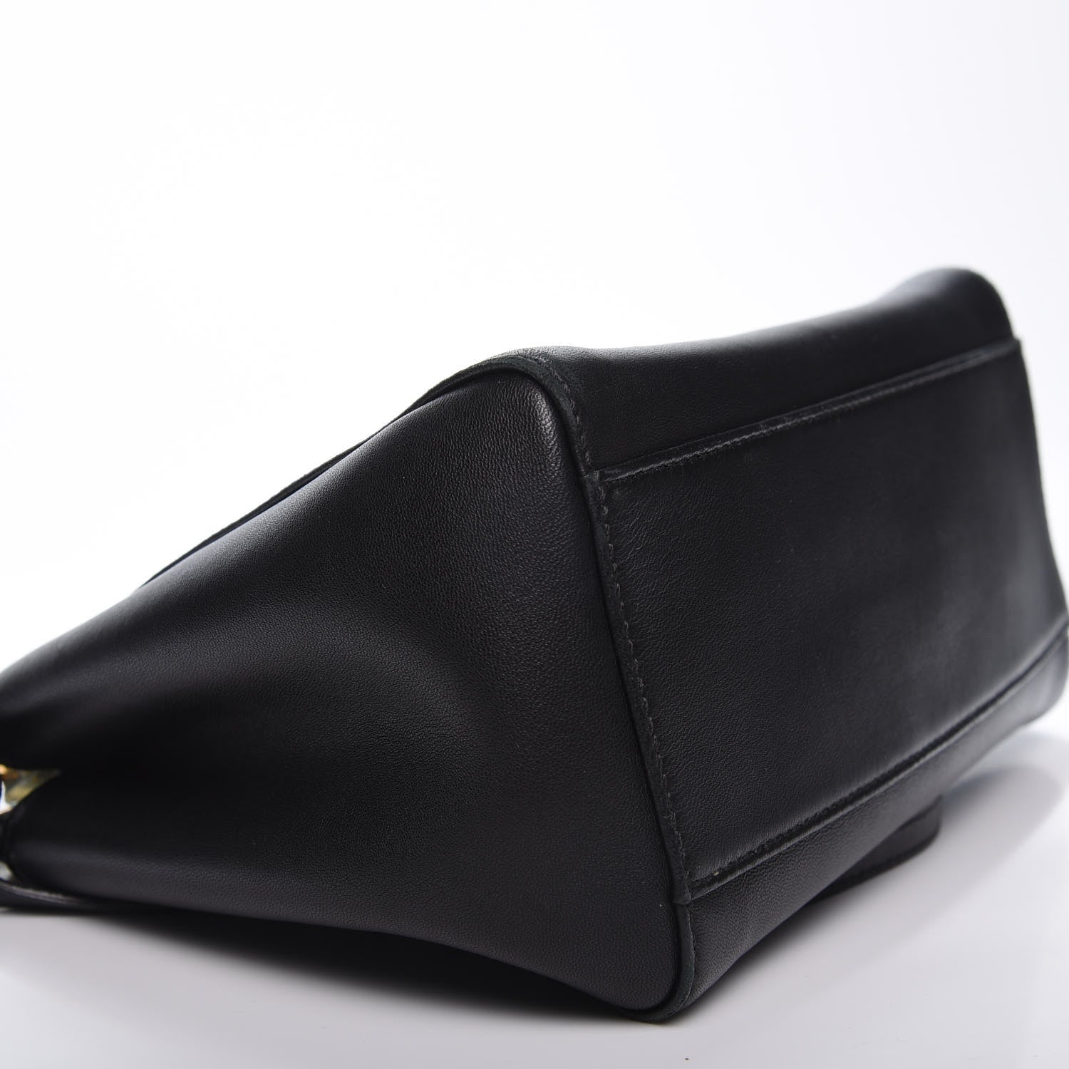 Fendi Nappa Mini Peekaboo Iconic Satchel Black 7 of 11