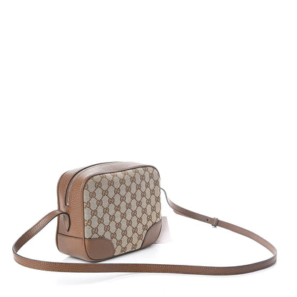 Gucci Monogram Mini Bree Messenger Bag Beige Tabacco 3 of 9