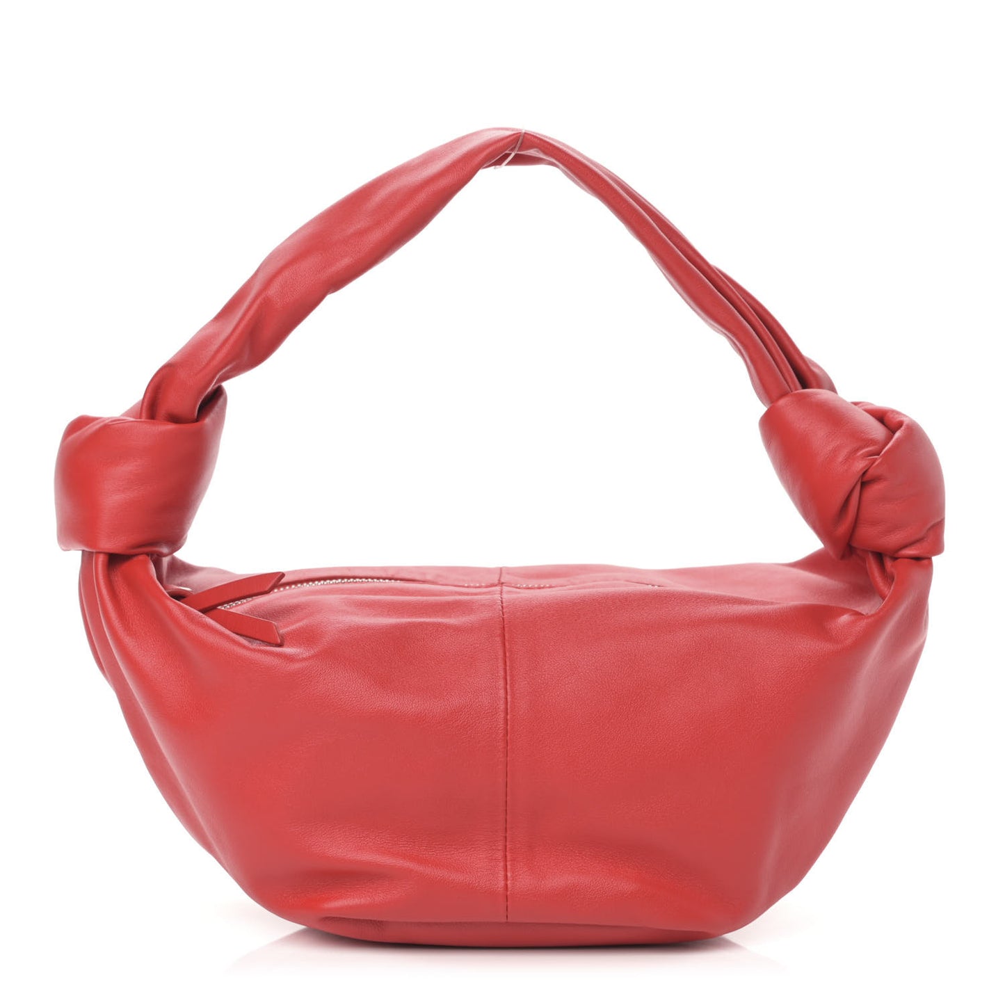 Calfskin Mini Double Knot Bag Red
