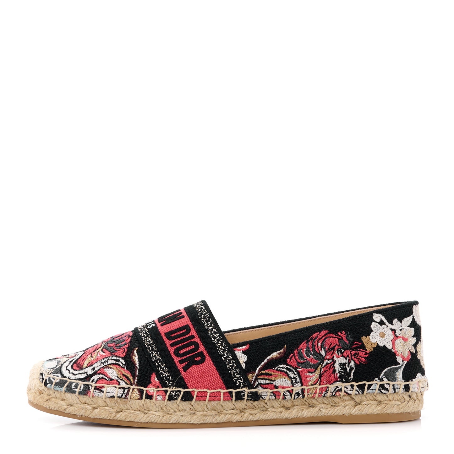 Embroidered Pop Granville Espadrille 40 Multicolor