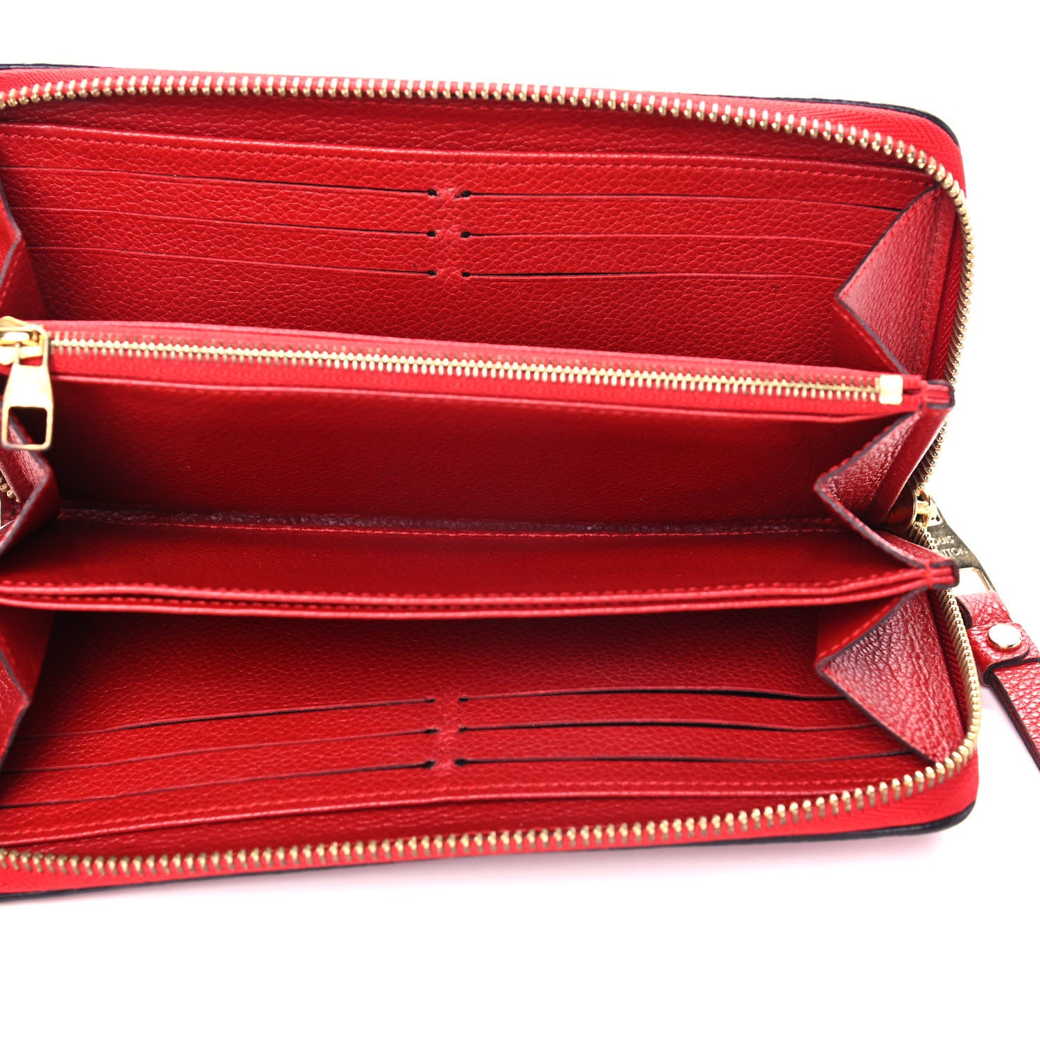 Louis Vuitton Empreinte Zippy Wallet Cherry 6 of 12