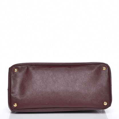 Prada Saffiano Lux Large Tote Granato 4 of 7