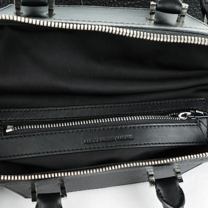 Alexander Wang Pebbled Calfskin Small Emile Black 6 of 9