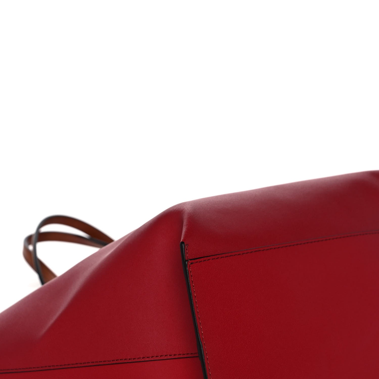 Givenchy Calfskin Medium GV Shopper Tote Dark Red 9 of 14