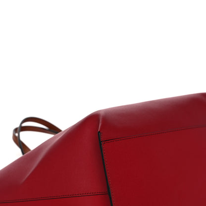 Givenchy Calfskin Medium GV Shopper Tote Dark Red 9 of 14