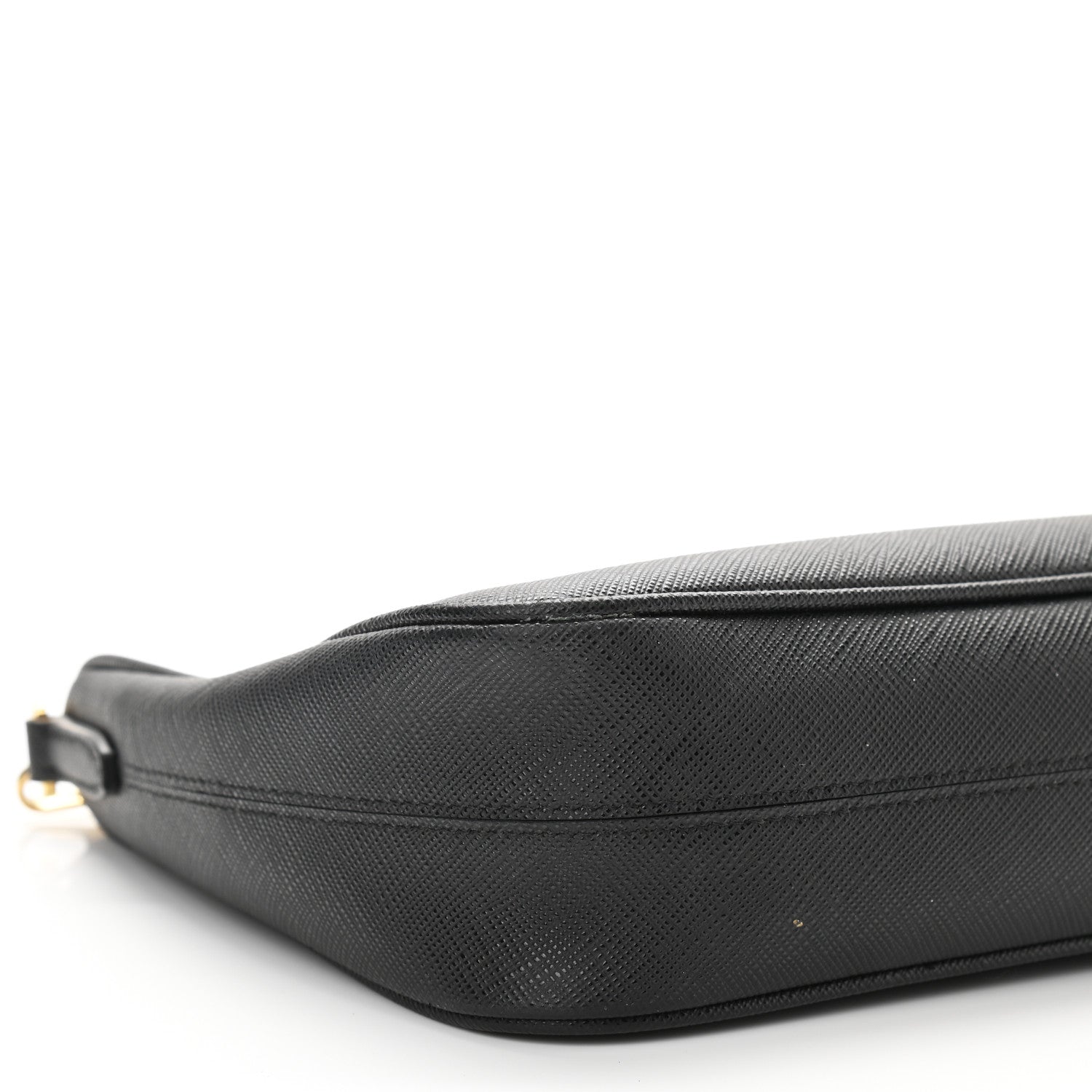 Prada Saffiano Lux Re-Edition 2005 Shoulder Bag Black 10 of 13