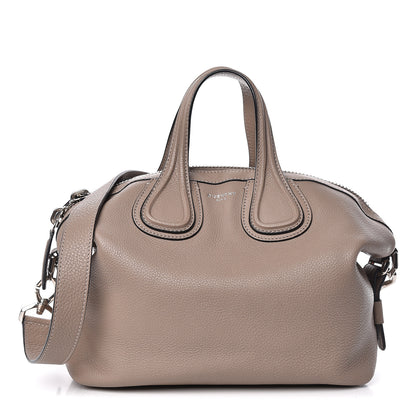 Givenchy Pebbled Calfskin Small Nightingale Mastic 1 of 16