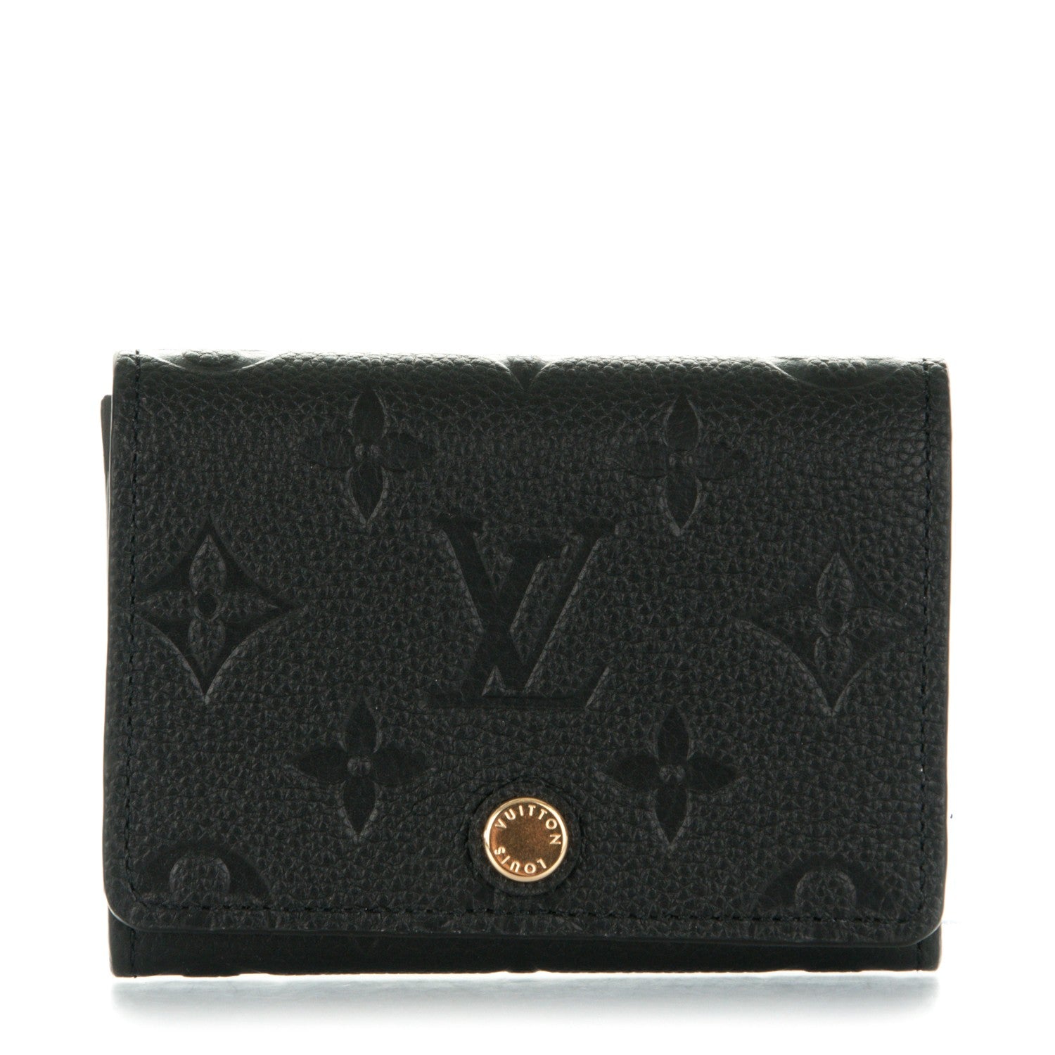 Louis Vuitton Empreinte Business Card Holder Black 1 of 7