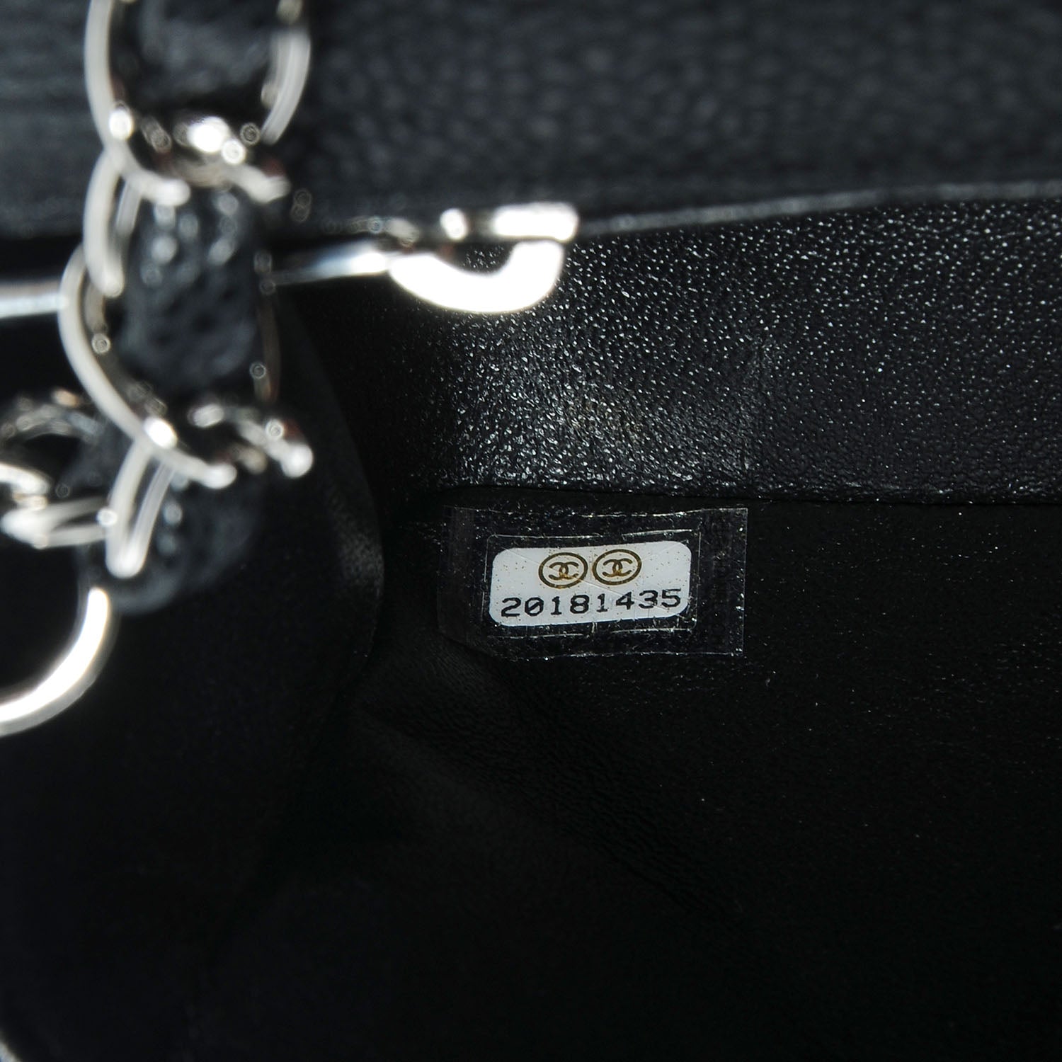 Chanel Caviar Quilted Mini Flap Bag Black 8 of 9