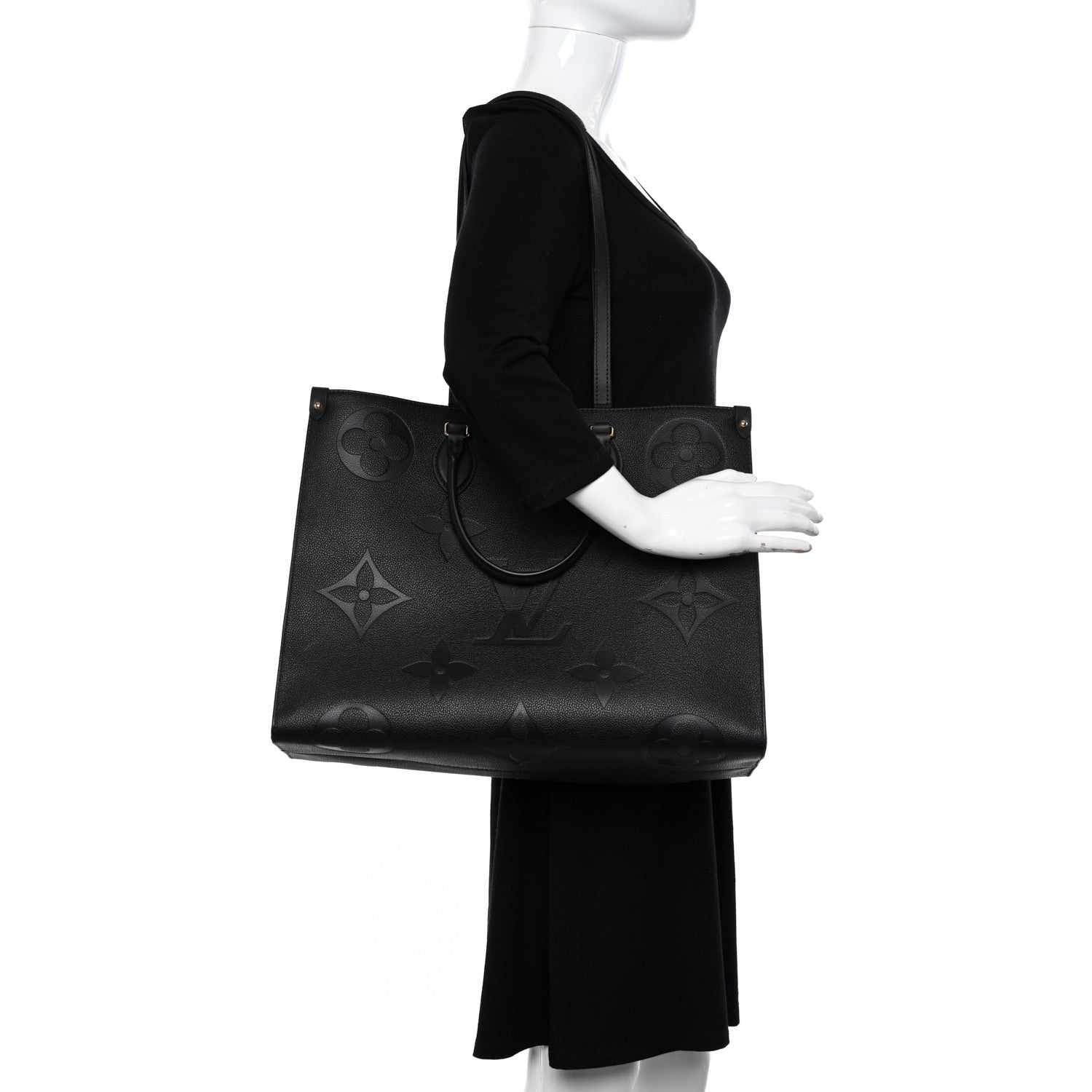 Louis Vuitton Empreinte Monogram Giant Onthego GM Black 2 of 9