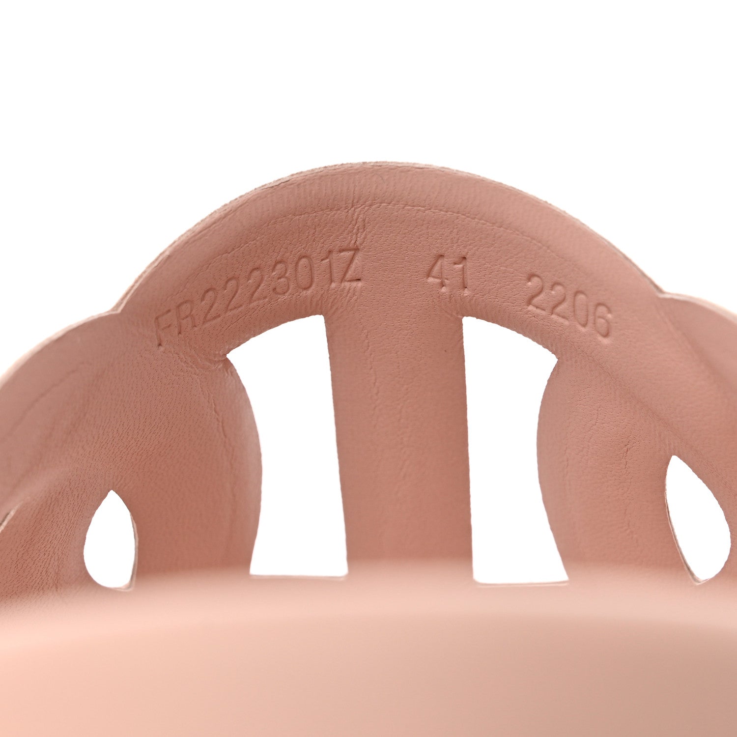 Hermes Suede Goatskin Extra Sandals 41 Rose Opaline 6 of 10