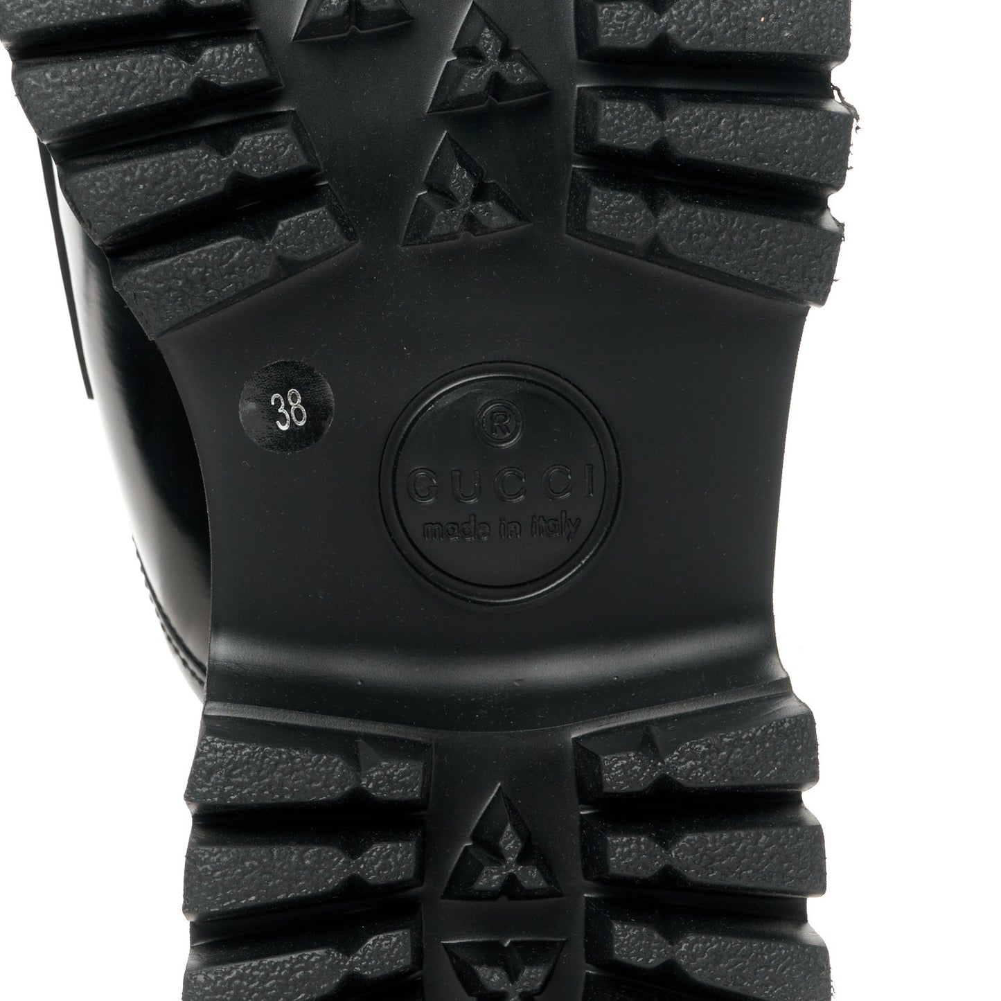 Magnum Calfskin Womens Horsebit Platform Mules 38 Black